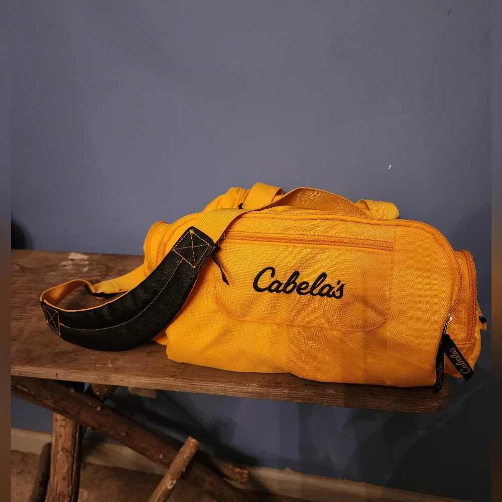 COPY - Cabela's Yellow Duffel Bag